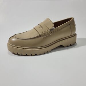 GEOX Respira Womens Leather Loafers 40 EU 10 USA